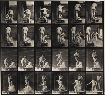 EADWEARD MUYBRIDGE (1830-1904) A group of 3 plates from Animal Locomotion all depicting women, including plates 204, 407, and 518.